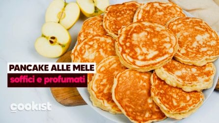 Pancakes alle mele: come farli soffici e golosissimi!