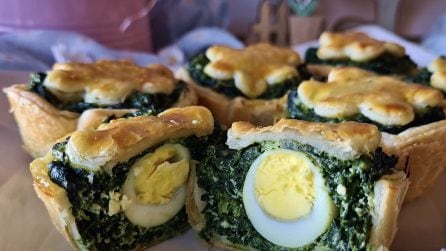 Torta pasqualina monoporzione: la ricetta sfiziosa e semplice da realizzare