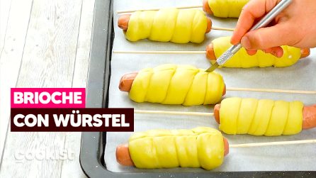 Brioche con würstel: un piatto sfizioso e divertente da preparare!