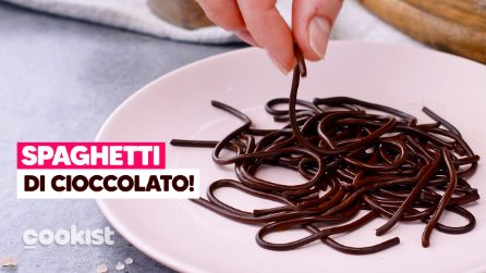 Spaghetti di cioccolato: la ricetta sorprendente e veloce da preparare!