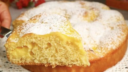 Torta nua al limone: la ricetta del dessert soffice e cremoso