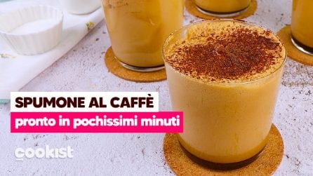 Spumone al caffè: facile e pronto in pochissimi minuti!