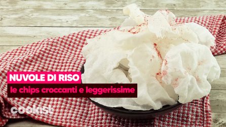 Chips di riso furbe: le chips croccanti e leggerissime da sgranocchiare