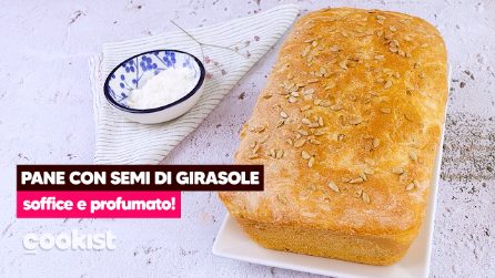 Pan bauletto con semi di girasole: morbido e profumato!