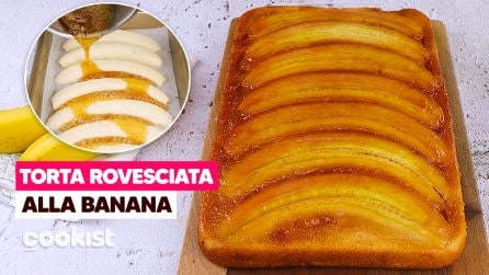 Torta rovesciata alla banana: un dolce soffice e profumato da provare