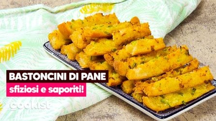 Bastoncini di pane all’aglio: sfiziosi e saporiti!