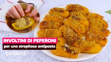 Involtini di peperoni: per uno strepitoso antipasto estivo!
