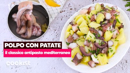 Insalata di polpo con patate: la ricetta per farlo morbido e saporito