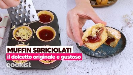 Muffin sbriciolati: un dolcetto originale super gustoso!