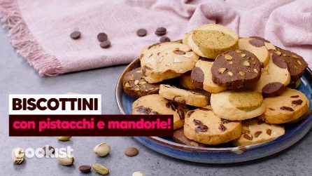 Biscottini con pistacchi e mandorle: fantastici e super sfiziosi!