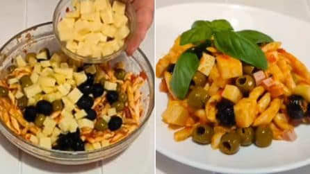 Pasta fredda alla mediterranea: il primo piatto perfetto per l'estate