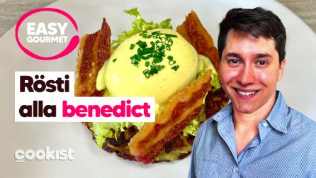 Rosti alla benedict: ideale per un brunch saporito e spettacolare
