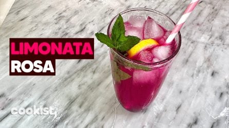 Limonata rosa: super fresca e bellissima da vedere!