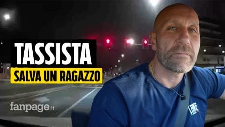 Guida il taxi di notte e salva un ragazzo aggredito: "Ho fatto il mio dovere, non sono un eroe"