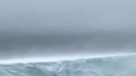 Gigantesco iceberg incombe sulla costa di Terranova: le immagini impressionanti