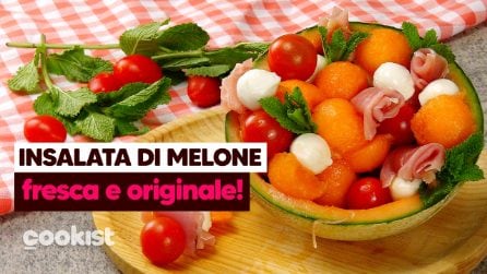 Insalata di melone: la ricetta fresca, veloce e originale!