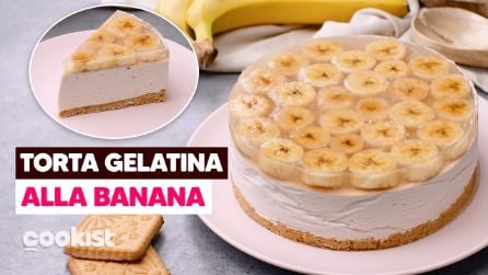 Torta gelatina alla banana: sorprendi i tuoi ospiti con questa ricetta unica!