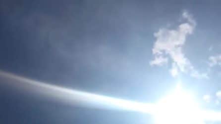 Trevignano, la statua della Madonna vola in cielo (attaccata a un drone)