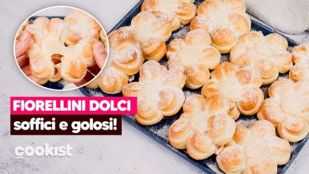 Fiorellini dolci di brioche: soffici e golosi!