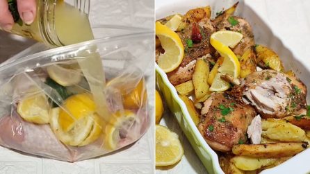 Pollo e patate arrosto al limone: la ricetta del secondo piatto saporito