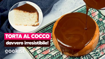 Torta al cocco e cioccolato: assolutamente irresistibile!