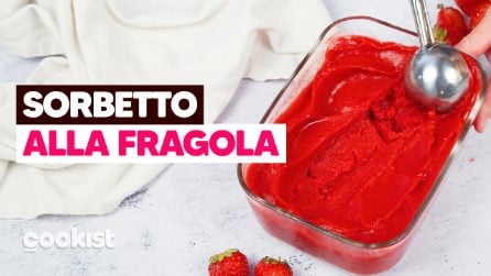 Sorbetto alla fragola: fresco e pronto in pochi passi!