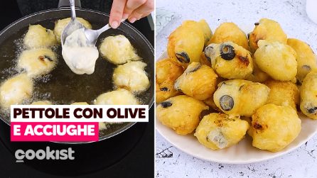 Pettole con olive e acciughe: una variante golosa della ricetta classica!