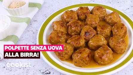 Polpette senza uova alla birra: succose e deliziose grazie a 1 ingrediente speciale