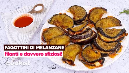 Fagottini di melanzane: ripieni con salsa e formaggio, sono deliziosi!