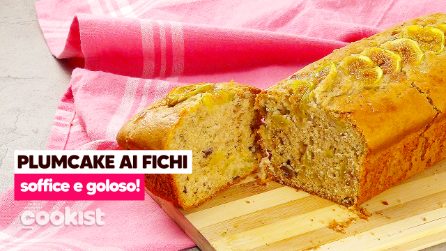 Plumcake ai fichi e noci: il dolce soffice e goloso perfetto per la colazione