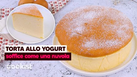 Torta allo yogurt: alta e soffice come una nuvola!