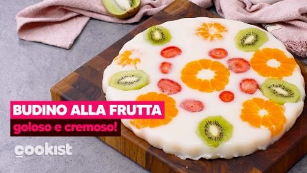 Budino alla frutta: goloso e cremoso!