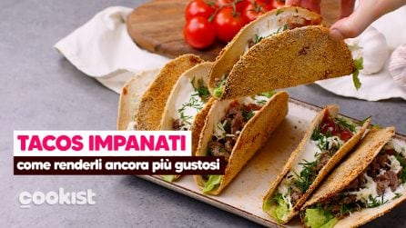 Tacos croccanti: l'idea sfiziosa per una cena da leccarsi i baffi!