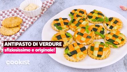 Salatini con verdure: un antipasto sfizioso e originale!