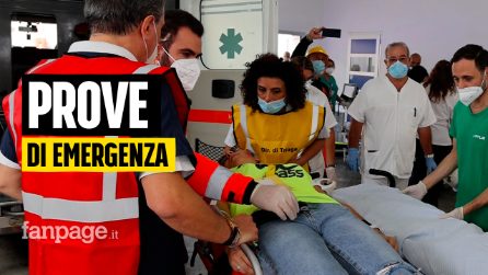 Campi Flegrei, esercitazioni all'ospedale di Giugliano: stress test al Pronto Soccorso