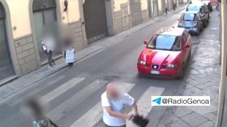 Anziano di 91 anni rapinato a Firenze: il video dell'aggressione