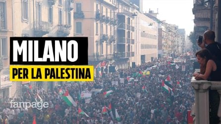 In migliaia a Milano per Gaza e la Palestina: "La nostra è una guerra di liberazione"