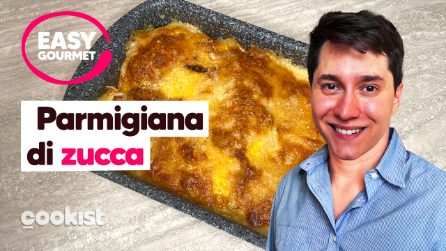 Parmigiana di zucca furba: si prepara a crudo in una teglia!