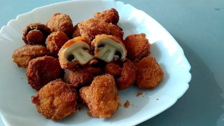 Funghi champignon in pastella: la ricetta semplice, veloce e squisita