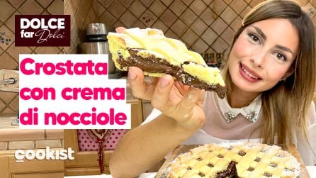 Crostata con crema di nocciole: i segreti per non far indurire il cioccolato e ottenerla perfetta!
