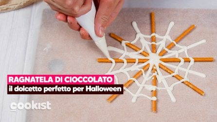 Ragnatele di cioccolato: il dolcetto perfetto per Halloween!