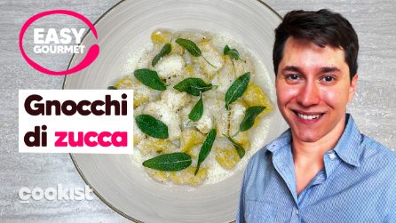 Gnocchi di zucca con burro, salvia e parmigiano: il classico facile e saporito