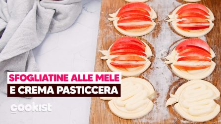 Sfogliatine alle mele e crema pasticcera: i dolcetti perfetti per l’autunno!