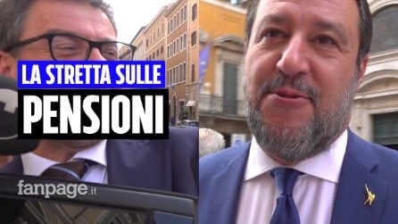 La Lega contesta le misure sulle pensioni. Ma Salvini: "Troveremo una soluzione positiva"