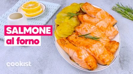 Salmone con patate al forno: il piatto facile e saporito per una cena da leccarsi i baffi