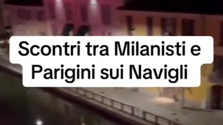 Scontri tra tifosi del Paris Saint Germain e Milan: un ferito