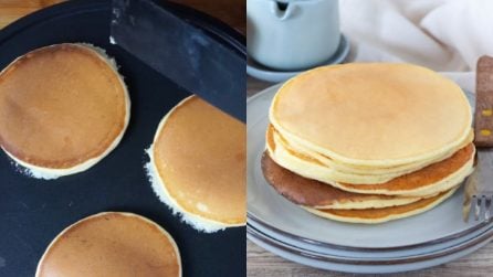Pancake allo yogurt: la ricetta per averli soffici senza burro né olio