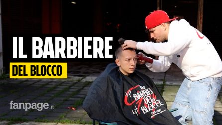 Taglia gratis i capelli in cambio di una chiacchierata: chi è Fefè il barbiere del blocco su Tik Tok