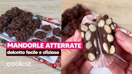 Mandorle atterrate: il dolcetto sfizioso con soli 2 ingredienti