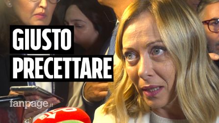 Meloni dice che il governo non vuole cambiare la legge sullo sciopero, ma difende la precettazione